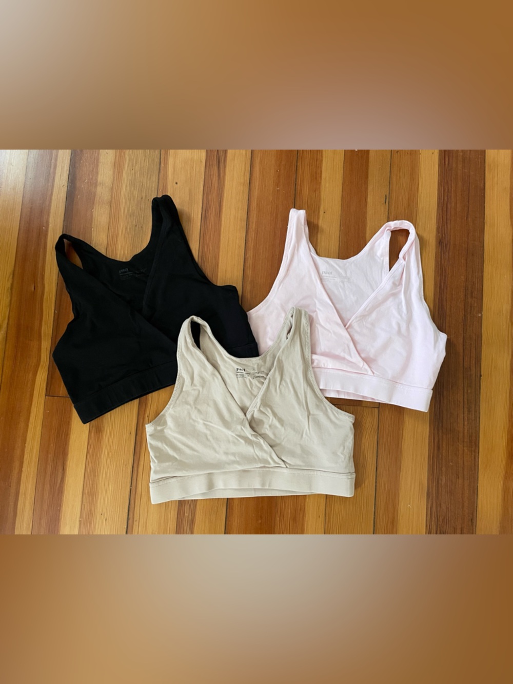 Pact Sz M Nursing Bralette Bundle